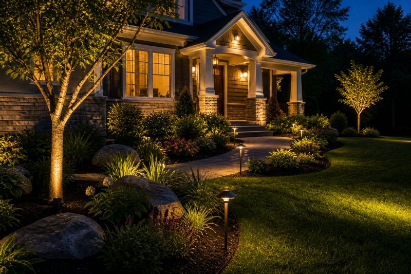 Terrace Lighting Installation in Utah County, UT